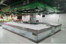 “佰年供銷(xiāo)”智慧生鮮市場(chǎng)國會(huì )山店